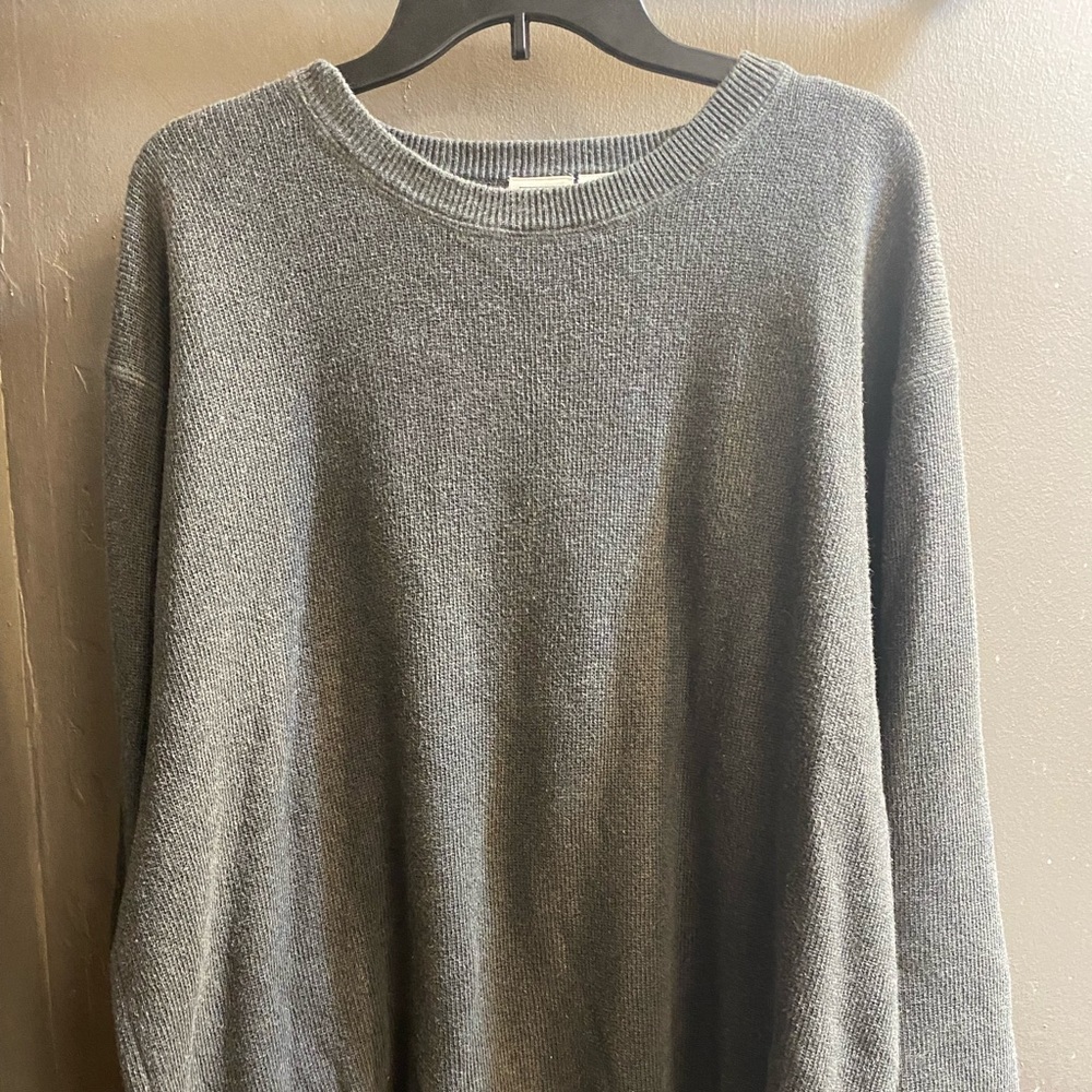Field Gear Gray Heavy Sweater